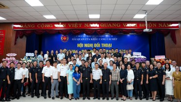 CỤM CẢNG TÂN CẢNG – CÁI MÉP ĐỒNG HÀNH CÙNG HẢI QUAN CHI CỤC CẢNG CÁI MÉP TỔ CHỨC HỘI NGHỊ ĐỐI THOẠI DOANH NGHIỆP 2025